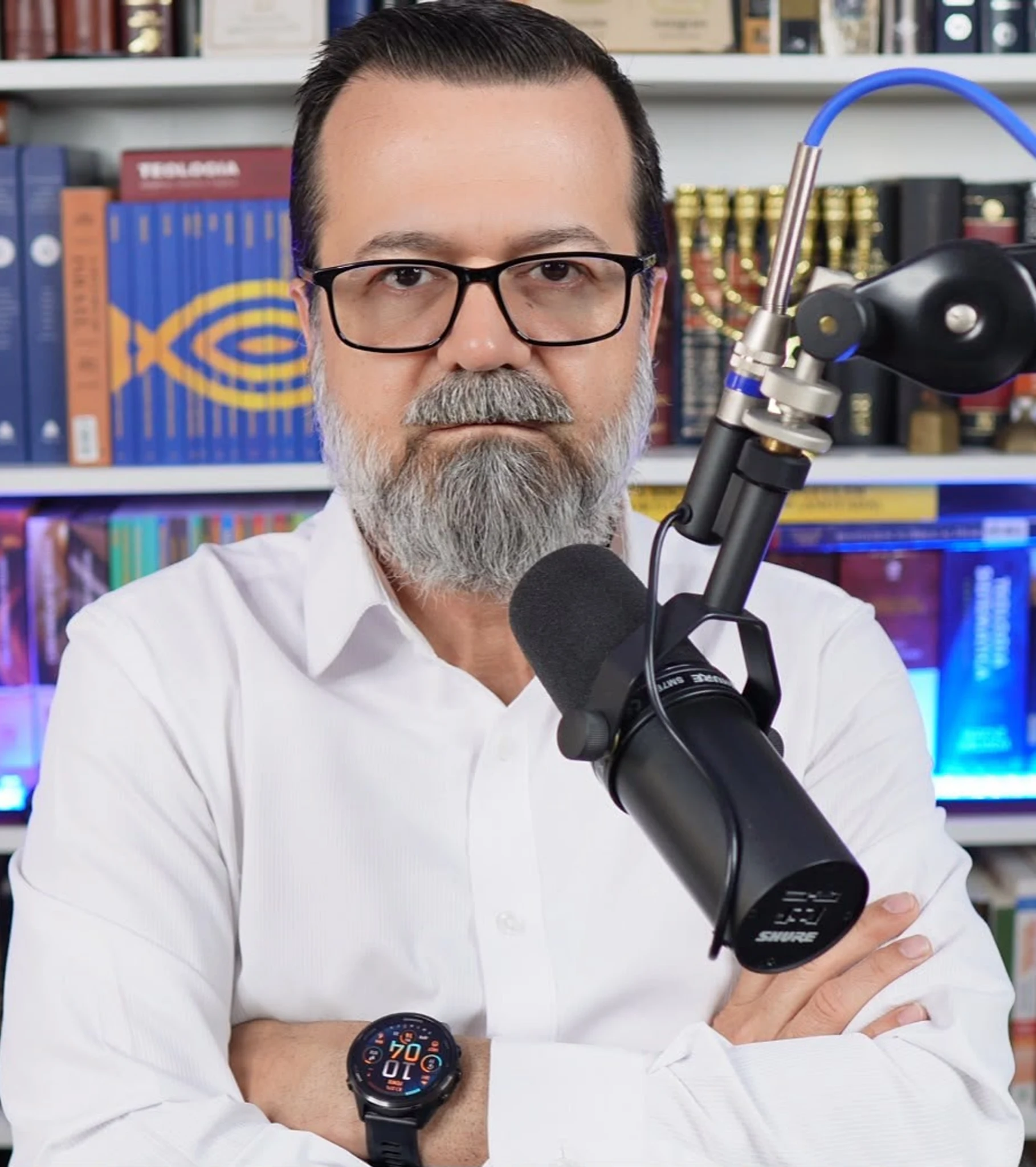 Pastor, Dr. Moisés Campos, idealizador e criador da Oficina do Pregador